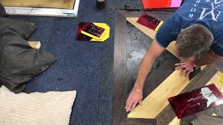 How the mawboards work  fitting herringbone to border [upl. by Oswal]