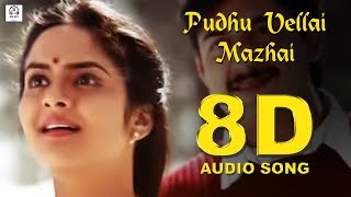 Pudhu Vellai Mazhai 8D Audio Songs  Roja  Must Use Headphones  Tamil Beats 3D [upl. by Grevera997]