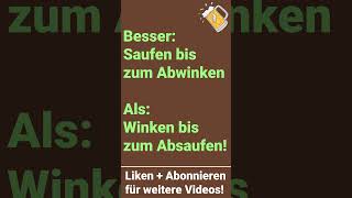 Witze über Alkohol Folge 1  HumorKeller witze lustig alkohol bier shorts kneipe trinken [upl. by Adnam961]