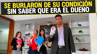 Se burlaron de su condición sin saber que era hijo del dueño [upl. by Chak787]