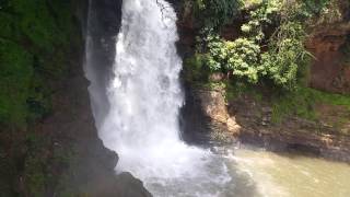 Harvalem Arvalem Waterfall  Goa with rainbow very rare [upl. by Htiel]