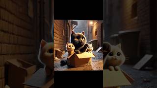 Ally family 😹 cat cute kitten funny catlover kitty meow aicat music aishorts shortsviral [upl. by Aratehs772]