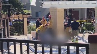 Man teen shot dead by apartment pool [upl. by Kauslick]