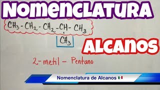 Nomenclatura de ALCANOS muchos ejemplos paso a paso [upl. by Fasta]