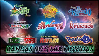 BANDA 90S MIX MOVIDAS  QUEBRADITA PARA BAILAR TODA NOCHE [upl. by Caine8]