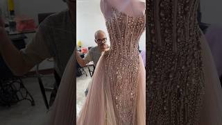 Mira este vestido que hicimos para Andrea rubio y que utilizó hoy en la entrega de corona [upl. by Yelrah]