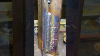 Two methods of MIG vertical weldingweldingwelder [upl. by Haya195]