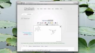 ChemDoodle Web Sketcher  Advanced Functions [upl. by Chlo]