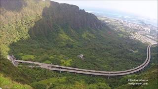 Fly the Koolau Mountains of Oahu Hawaii with me [upl. by Sidonius]