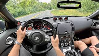 2012 Nissan 370Z 6Speed Manual  POV Driving Impressions [upl. by Tnemelc]