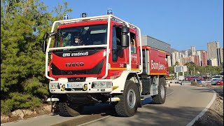 Bomba Forestal Pesada  Sirena Italiana  Bomberos Consorcio Provincial Alicante [upl. by Lig]