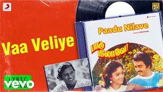 Paadu Nilave  Vaa Veliye Lyric  Mohan Nadhiya  Ilaiyaraaja [upl. by Marlen]