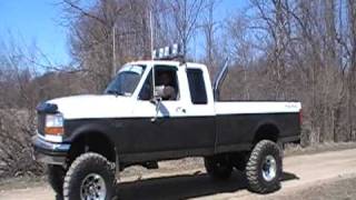 powerstroke 4x4 boosted launch [upl. by Zumwalt]