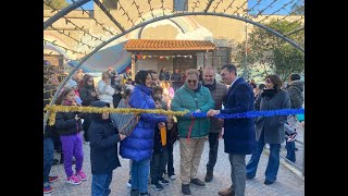 Inaugurato quotIl Villaggio di Natale del Giubileoquot al parco Spigarelli [upl. by Ikkela963]