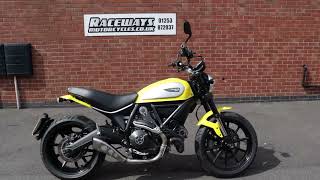 Ducati Scrambler Icon 2015 6886 Miles 17076 [upl. by Ahsenauj]