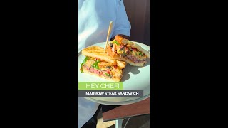 Marrow Steak Sandwich  Thomas Cuisine [upl. by Bendick]