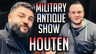 Military antiques show in Netherlands Daniel Schlender interview [upl. by Evelyn]