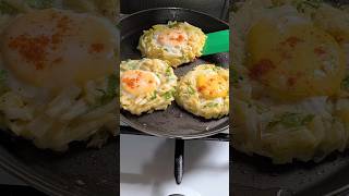 Just add Egg with Potato It’s so delicious Easy breakfast shorts recipe [upl. by Gil]