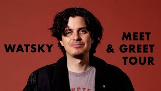 Watsky How Ive Been  Meet amp Greet Tour [upl. by Anul]