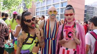 El ORGULLO GAY en Barcelona PRIDE BCN [upl. by Georgette]