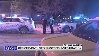 Altgeld Gardens scene of officerinvolved shooting overnight on Chicagos far South Side [upl. by Brebner]