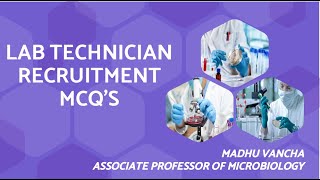 MHSRB TELANGANA LAB TECHNICIAN RECRUITMENT MCQS MICROBIOLOGY MCQS [upl. by Schoenfelder]