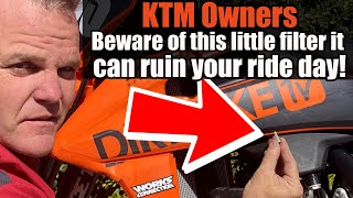 KTM FUEL FILTER FIX [upl. by Matthiew274]