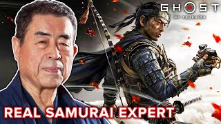 Real Samurai Expert Reviews Combat in Ghost Of Tsushima • Professionals Play [upl. by Rocco851]