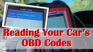 How to Read Your Cars OBD Codes On Board Diagnostics Trouble Codes [upl. by Anasus]