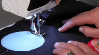 BERNINA 3er Serie Tutorial Applizieren [upl. by Eyahc]