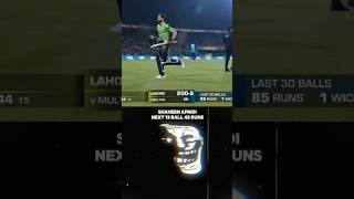 Shaheen Afridi 44 15 🔥💀  shorts cricket [upl. by Enia]