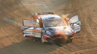 WRC 2024 Daniel Alonso vs Jean Michel Raoux  Vodafone Rally de Portugal Lousada SSS18 [upl. by Littman]