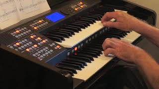 Sailing Cover played on Orla Ringway RS 620 Organ [upl. by Saffian93]