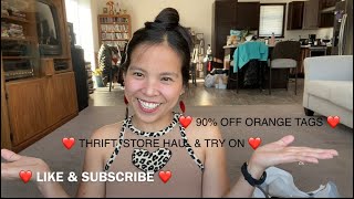 THRIFT TRY ON HAUL 🛍️👗 CALVIN KLEIN OLD NAVY CHAMPION UNDER ARMOUR NIKE FILA HampM amp MORE 🤩 [upl. by Etnaud]