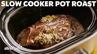 How to Make Slow Cooker Pot Roast  Allrecipes [upl. by Orwin]