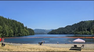 MERWIN PARK  LAKE MERWIN  ARIEL WASHINGTON STATE [upl. by Notlaw]