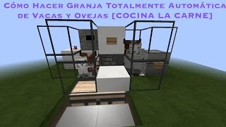 Cómo Hacer Granja Totalmente Automática De Vacas y Ovejas COCINA LA CARNE [upl. by Prober]