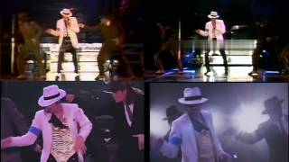 Smooth Criminal Bad World Tour vs Dangerous World Tour [upl. by Notsehc884]