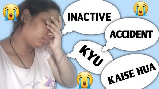 Mera Accident Ho Gya  life update 🥺youtube youtubechannel ykkilife lifeupdate hairgrowthtips [upl. by Sydalg]