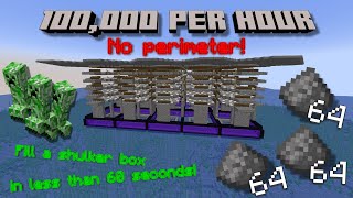 Massive 100000 Gunpowderhour Creeper Farm Minecraft Java 120 [upl. by Hazel371]