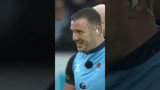 Referee Gets SMASHED Into 😱🤕 rugby gallagherprem premiershiprugby [upl. by Enavi]