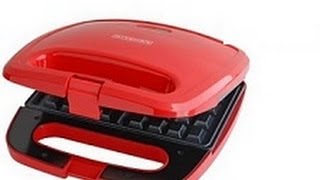 KITCHEN SELECTIVES WAFFLE MAKER REVIEW [upl. by Leiria]