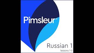 Russian Level 1 Lessons 15 Audiobook by Pimsleur [upl. by Allsopp]