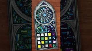 Sagrada Board Game Review in 60 Seconds [upl. by Aihsenat601]