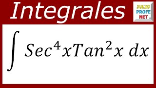 INTEGRALES TRIGONOMÉTRICAS  Ejercicio 2 [upl. by Tugman]