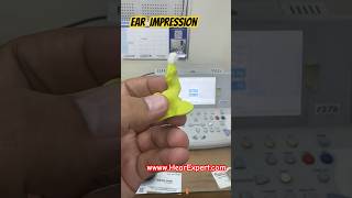 Ear impression for making small invisible hearing aids viral hearingaids bhilai chhattisgarh [upl. by Akeem]