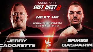 ERMES GASPARINI VS JERRY CADORETTE [upl. by Yeffej]