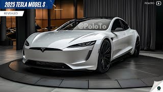 New 2025 Tesla Model S Unveiled  significant software redesign and update [upl. by Lexis393]