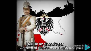 Heil dir im Siegerkranz  Anthem of the German Empire  Rare Version 1901 Recording [upl. by Lim]