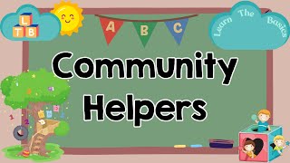 Community Helpers for Kindergarten Learn with Ms Michelle [upl. by Htebazie]